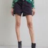 RE/DONE 90S Low Slung - Shorts Di Jeans - Washed Black