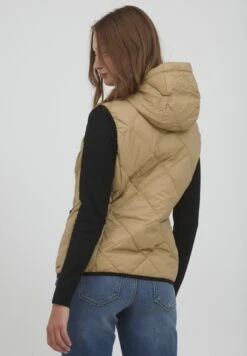 B.young Byamalia Waistcoat - Smanicato - Tannin -Moda Femminile 08cfa225011647fb9ed1d981989e00df