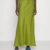 Faithfull The Brand Cataline Skirt - Gonna Lunga - Palm Green