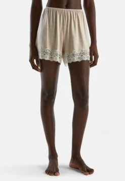 In Sustainable High On Bottom Comfortable ShortsBeige Donna Shorts 4BE21S01O-B11