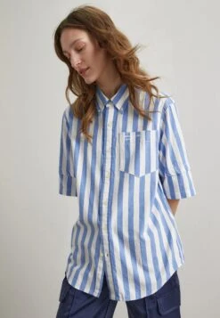 Designers Remix Standford ShirtCamicettaBlue/ White Donna Camicie E Bluse DEA21E02M-K11