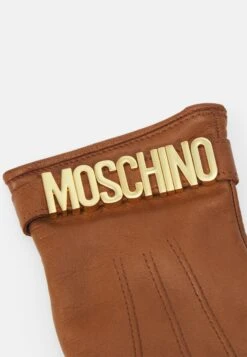 MOSCHINO Glove - Guanti - Brown 5 MOSCHINO Glove - Guanti - Brown -Moda Femminile 12047c325b364f75a0e45040d9e784e4
