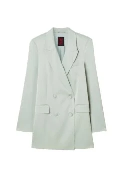 Stefanel Double-BreastedBlazerGreen Donna Giacche E Blazer S5721G023-M11 7 Stefanel Double-BreastedBlazerGreen Donna Giacche E Blazer S5721G023-M11 -Moda Femminile 16cb4af5230847a0a39019aaf2e28864