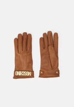 MOSCHINO Glove - Guanti - Brown