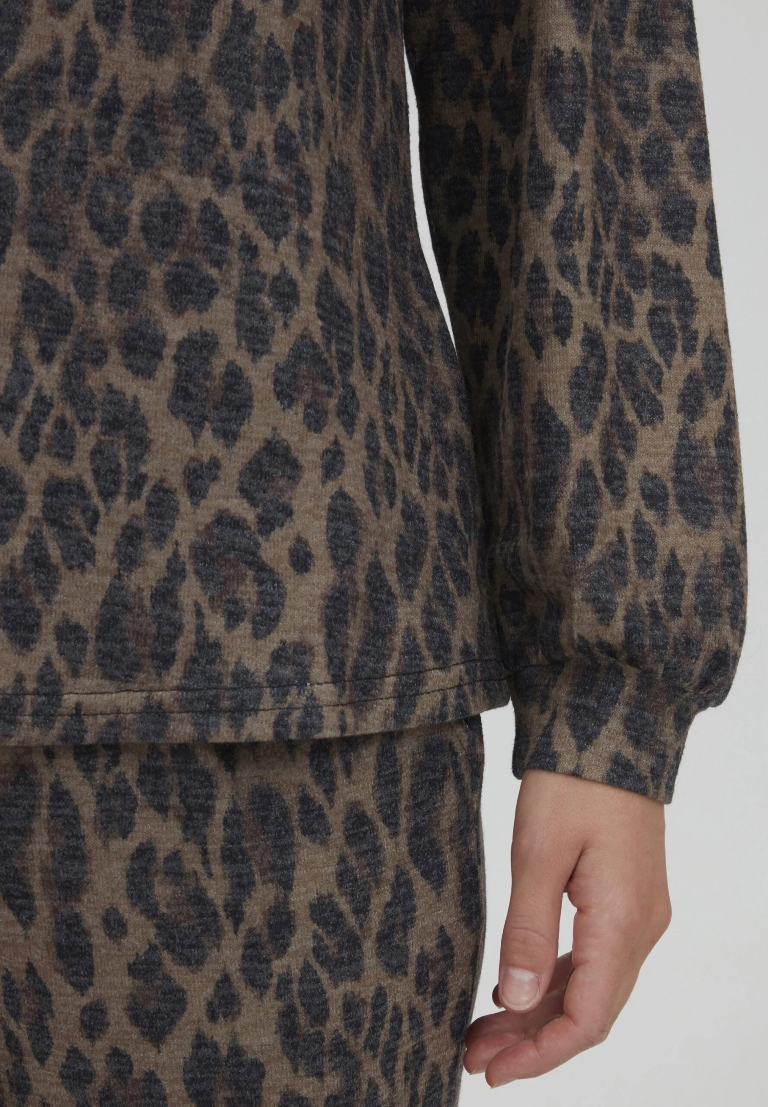 Fransa Frdefauna 3 Hoodie Sweatshirt - Felpa Con Cappuccio - Black Mix 5 Fransa Frdefauna 3 Hoodie Sweatshirt - Felpa Con Cappuccio - Black Mix - immagine 5