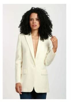 Dondup Monopetto - Cappotto Corto - Off White