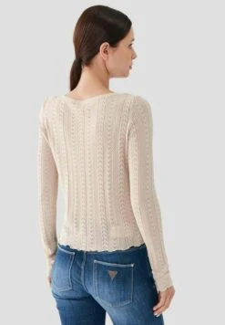 Guess DonnaCardiganBeige Donna Maglieria GU121I0SG-B11 -Moda Femminile 1de432f934d94163985d0141750606b8