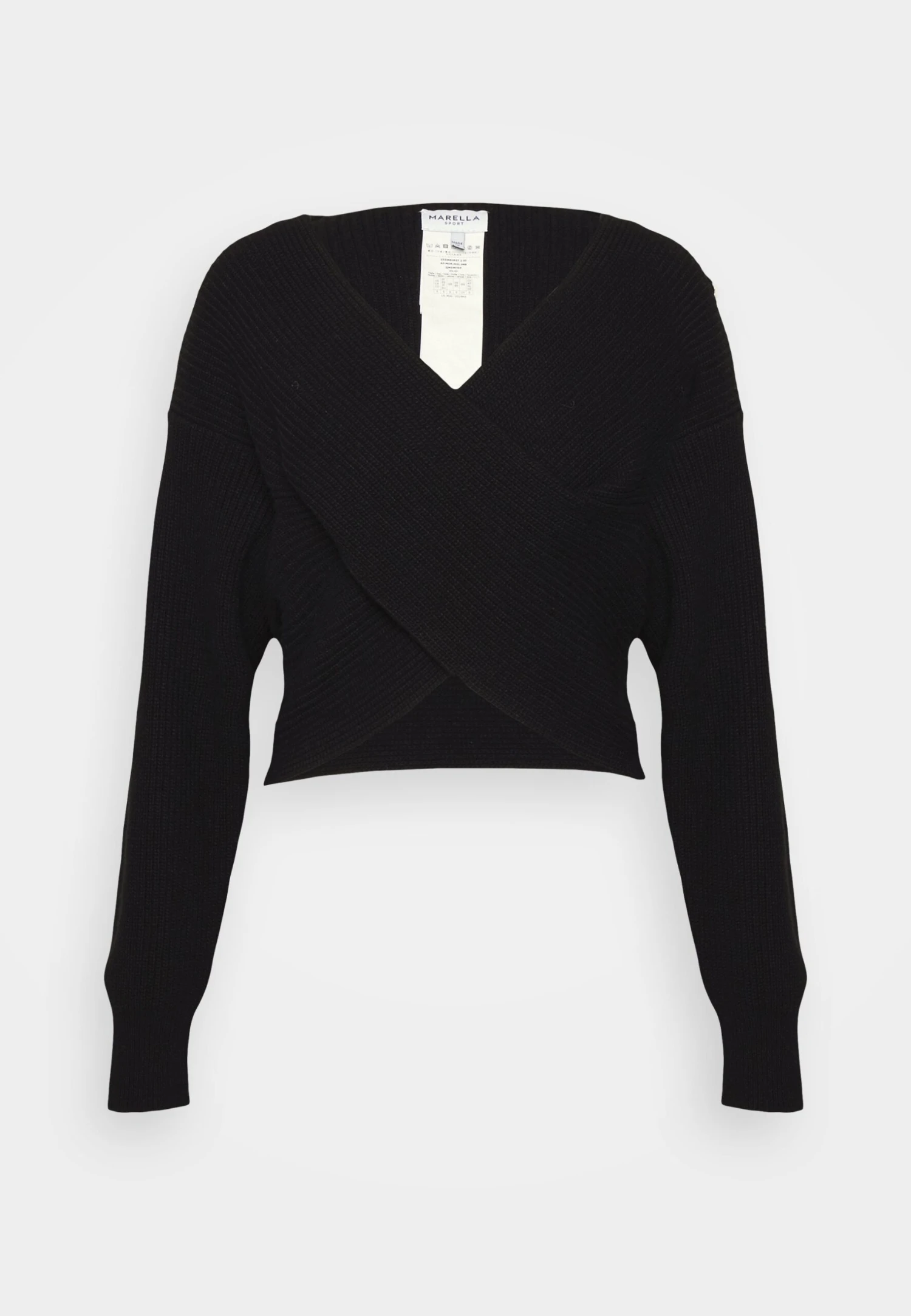 Marella Scanno - Maglietta A Manica Lunga - Black 5 Marella Scanno - Maglietta A Manica Lunga - Black - immagine 5