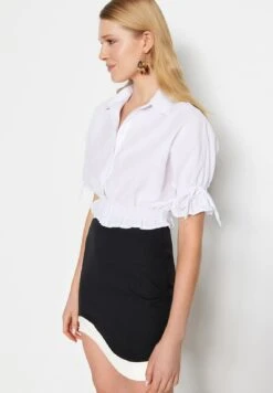 Trendyol Gewoontjes - Camicia - Ecru -Moda Femminile 24a51110c4044f77aff476599b9d2911