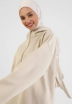 Benin - Felpa Con Cappuccio - Stone 6 Benin - Felpa Con Cappuccio - Stone -Moda Femminile 25a0aee7e98342af83fe6521302b1d56