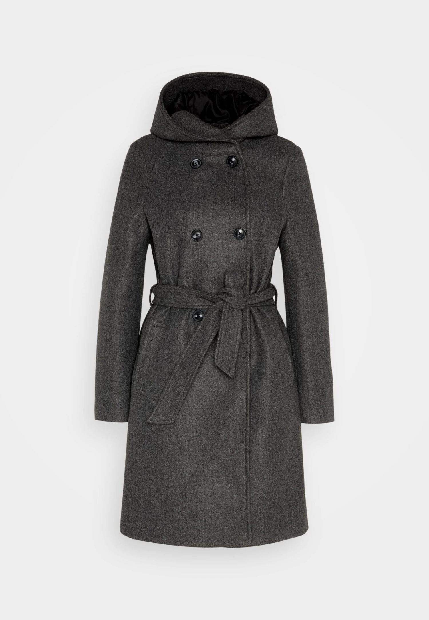 Vero Moda Vmvincefiona CoatCappotto ClassicoDark Grey Melange Donna Cappotti VE121U0TA-C11 5 Vero Moda Vmvincefiona CoatCappotto ClassicoDark Grey Melange Donna Cappotti VE121U0TA-C11 - immagine 5