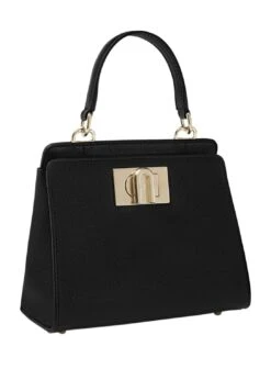 Furla Mini Top Handle - Borsa A Mano - Nero -Moda Femminile 27c221694bcf4eafa3db76b3ce861e04