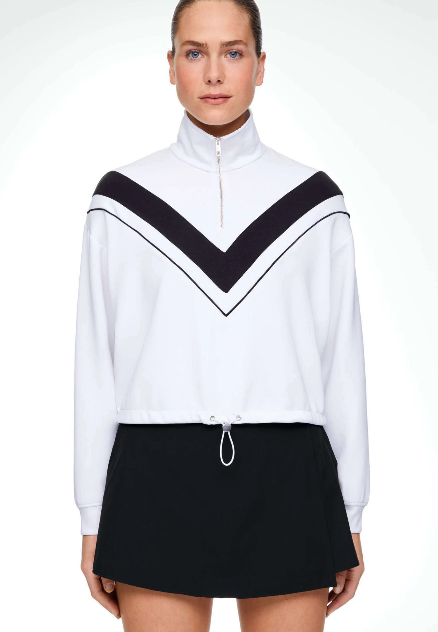 Oysho Adjustable With Piping - Felpa - White 1 Oysho Adjustable With Piping - Felpa - White