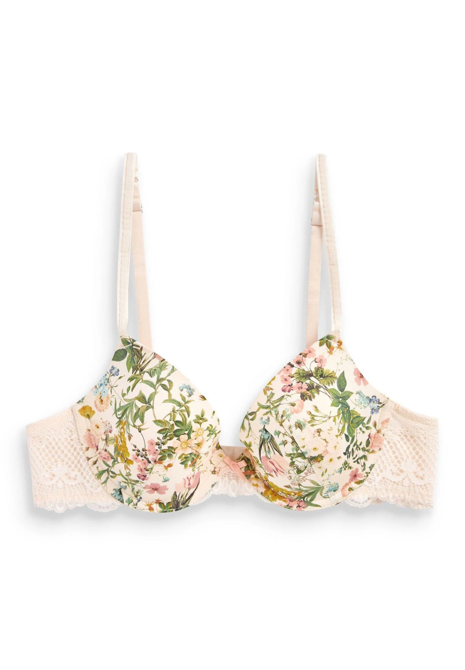 Next Smooth Cup Light Pad Plunge Reggiseno Con FerrettoCream Floral Print Donna Intimo NX381A0P5-B11 6 Next Smooth Cup Light Pad Plunge Reggiseno Con FerrettoCream Floral Print Donna Intimo NX381A0P5-B11 - immagine 6