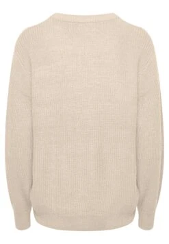 ICHI IhnovoMaglioneMottled Beige Donna Maglieria IC221I04W-B13 -Moda Femminile 2cc303677c66451ea927e0c82a694ca5