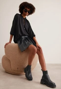 Boss BaratinaMaglietta A Manica LungaBlack Donna Camicie E Bluse BB121E0G6-Q11