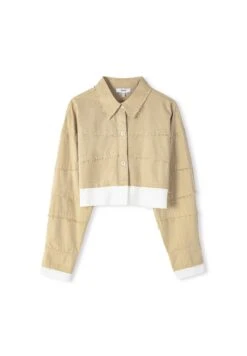 Twist Colorblock CropCamiciaNatural Donna Camicie E Bluse TWG21E0B7-O11 11 Twist Colorblock CropCamiciaNatural Donna Camicie E Bluse TWG21E0B7-O11 -Moda Femminile 337b9a531a6e44d89b4fe899a4cdcd77