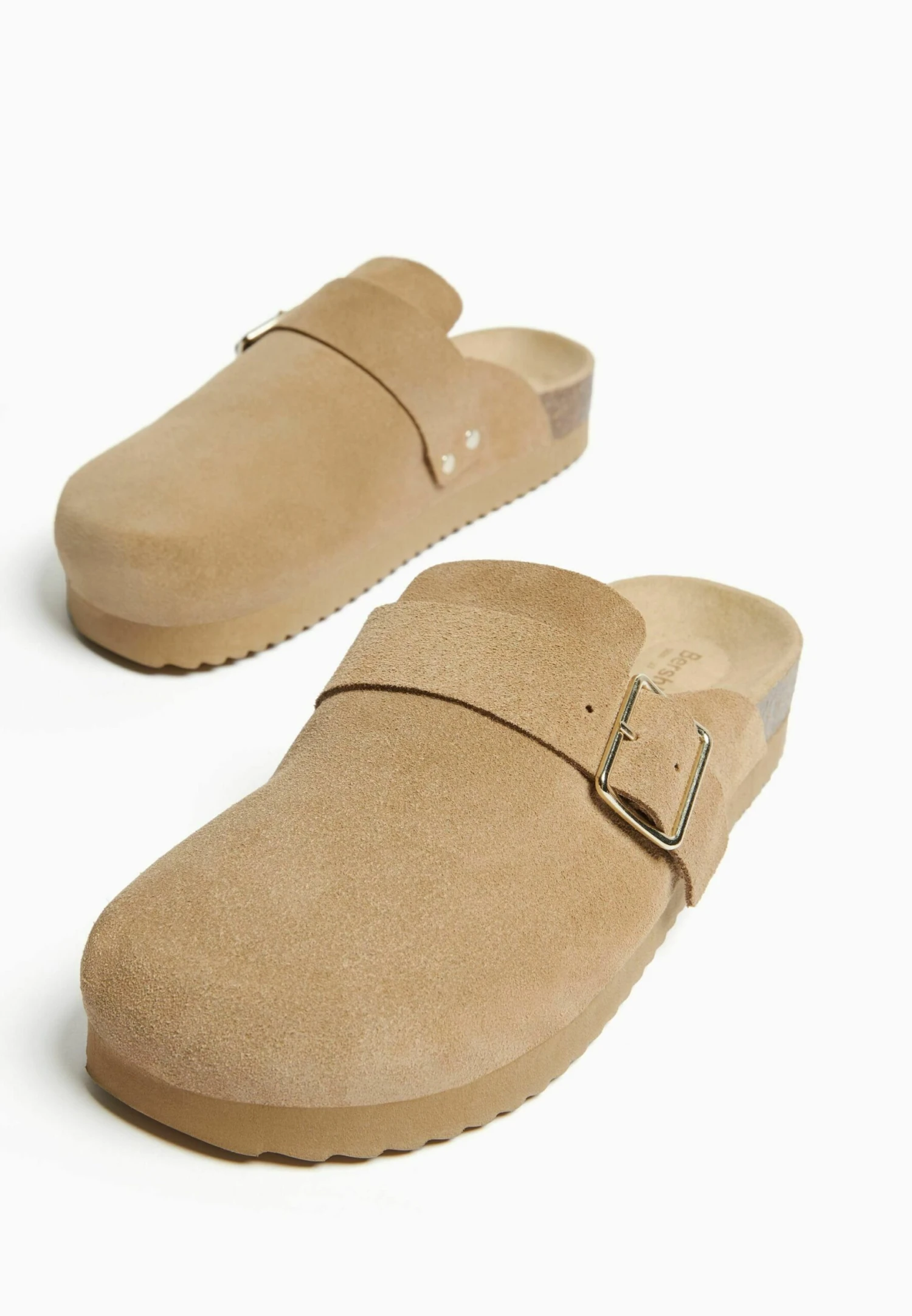 BERSHKA Pantofole - Sand 3 BERSHKA Pantofole - Sand - immagine 3