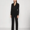 Sharon Tuta JumpsuitJet Black Donna Tute Jumpsuit 2GU21T022-Q11
