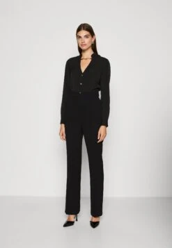 Sharon Tuta JumpsuitJet Black Donna Tute Jumpsuit 2GU21T022-Q11