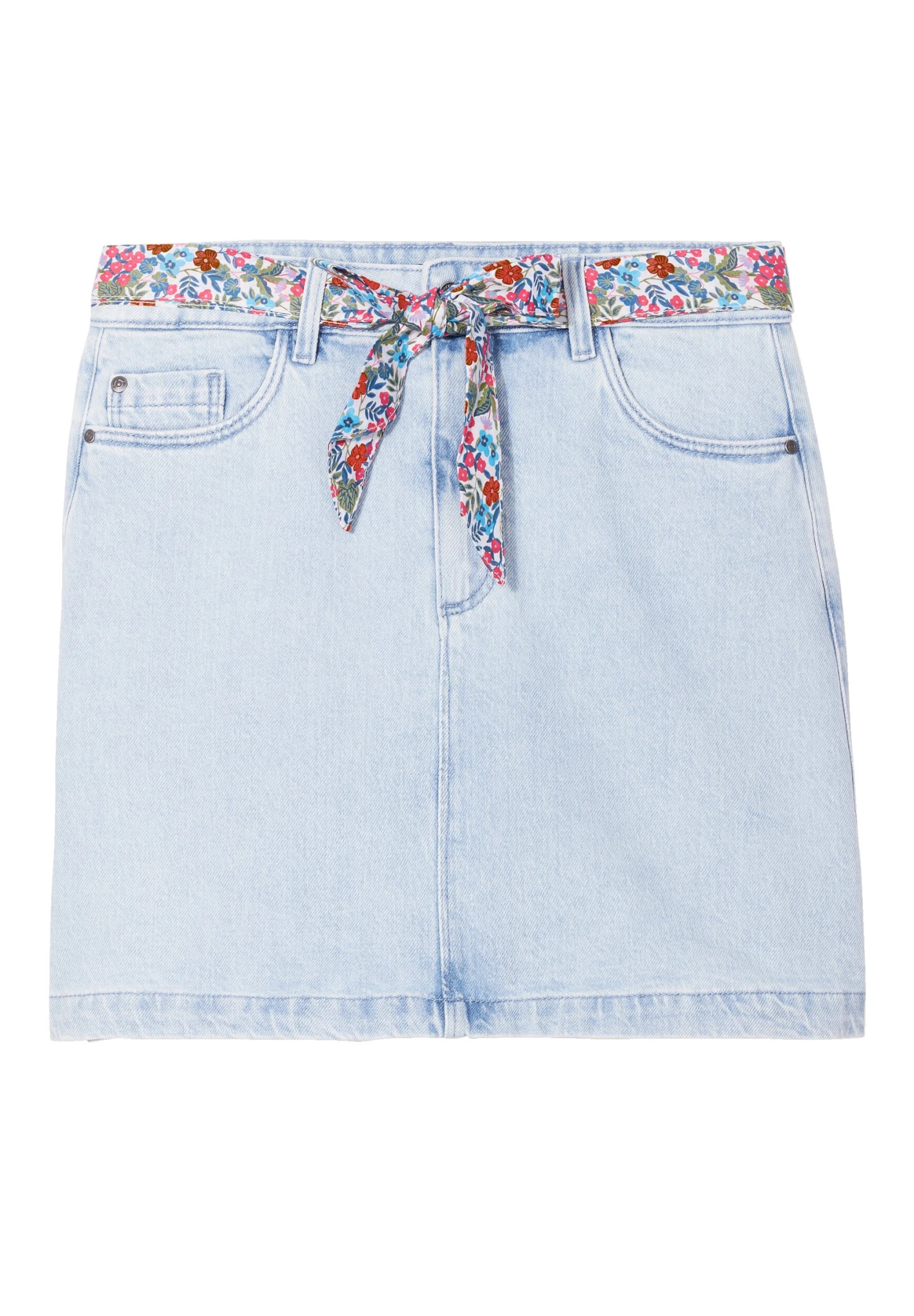 Minigonna - Denim Bleach 5 Minigonna - Denim Bleach - immagine 5