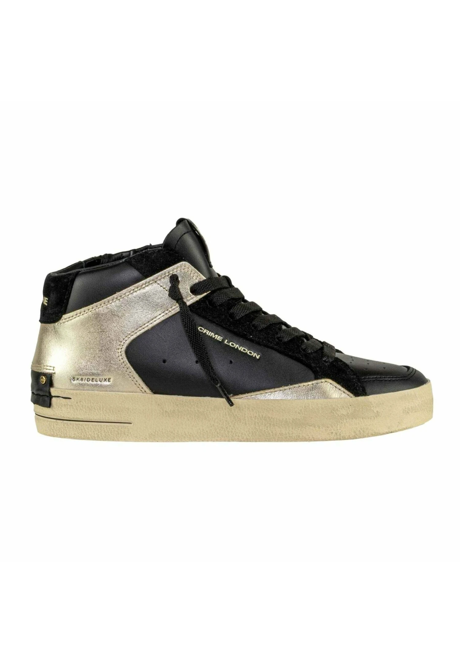 Crime London Deluxe Mid- Sneakers Alte - Gold 1 Crime London Deluxe Mid- Sneakers Alte - Gold