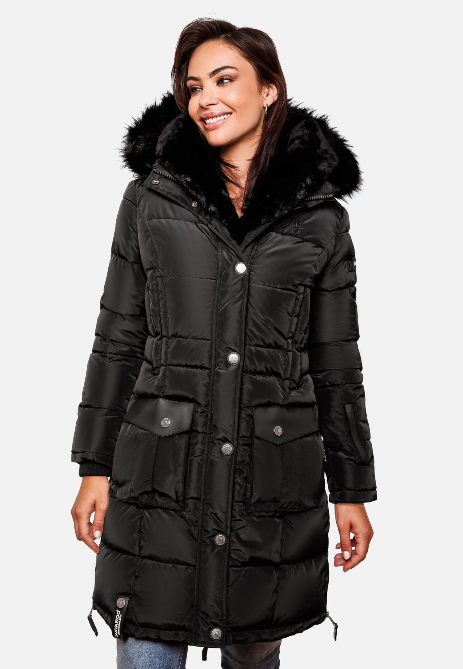 Navahoo Sinja - Cappotto Invernale - Black 1 Navahoo Sinja - Cappotto Invernale - Black