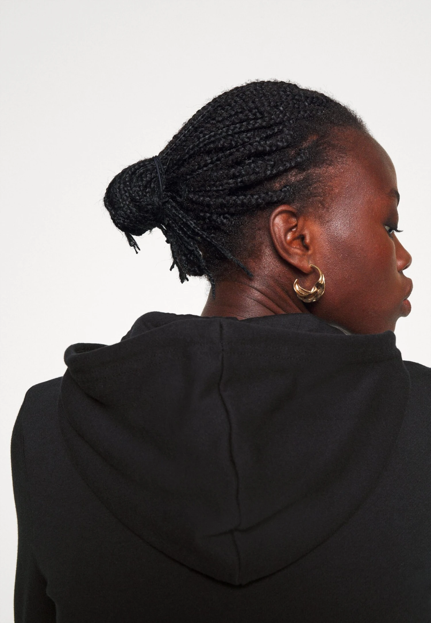 Felpa Con ZipBlack Donna Felpe EVI21J002-Q11 6 Felpa Con ZipBlack Donna Felpe EVI21J002-Q11 - immagine 6