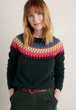 Berlewen MaglioneCroquet Woodland Multi Donna Maglieria SEZ21I02N-M11