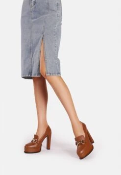 DecolletéMarrone Donna Tacchi Alti QUL11B039-O11