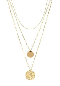 3-Laags Muntjes Gehamerd CollanaGold-Coloured Donna Gioielli C5B51L01R-F12 8 3-Laags Muntjes Gehamerd CollanaGold-Coloured Donna Gioielli C5B51L01R-F12 -Moda Femminile 4517f9e3f6b24fe0bfe1be5991384172