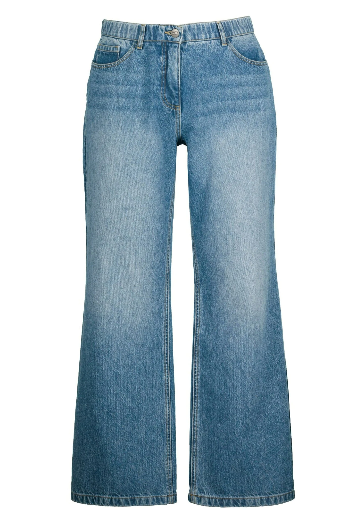 Ulla Popken Jeans A ZampaBlue Denim Donna Jeans UP121N08U-K11 5 Ulla Popken Jeans A ZampaBlue Denim Donna Jeans UP121N08U-K11 - immagine 5