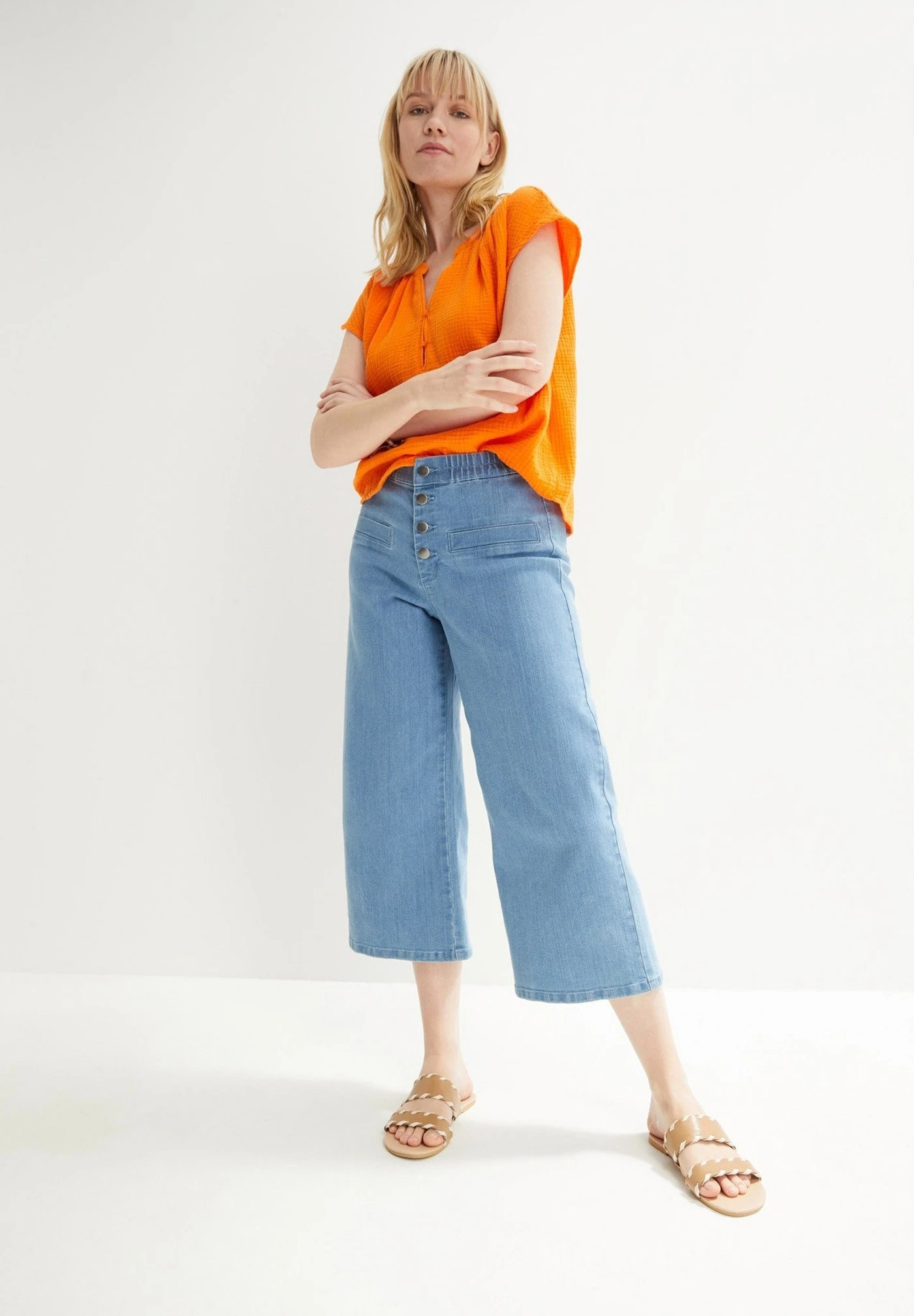 CamicettaOrange Donna Camicie E Bluse B3D21E19J-H11 2 CamicettaOrange Donna Camicie E Bluse B3D21E19J-H11 - immagine 2