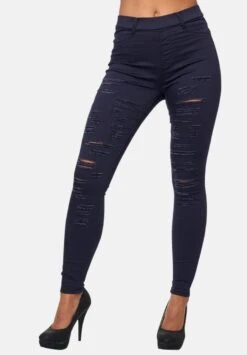Destroyed ChunkyrayanJeggingsBlau Donna Jeans E1N21N002-K11
