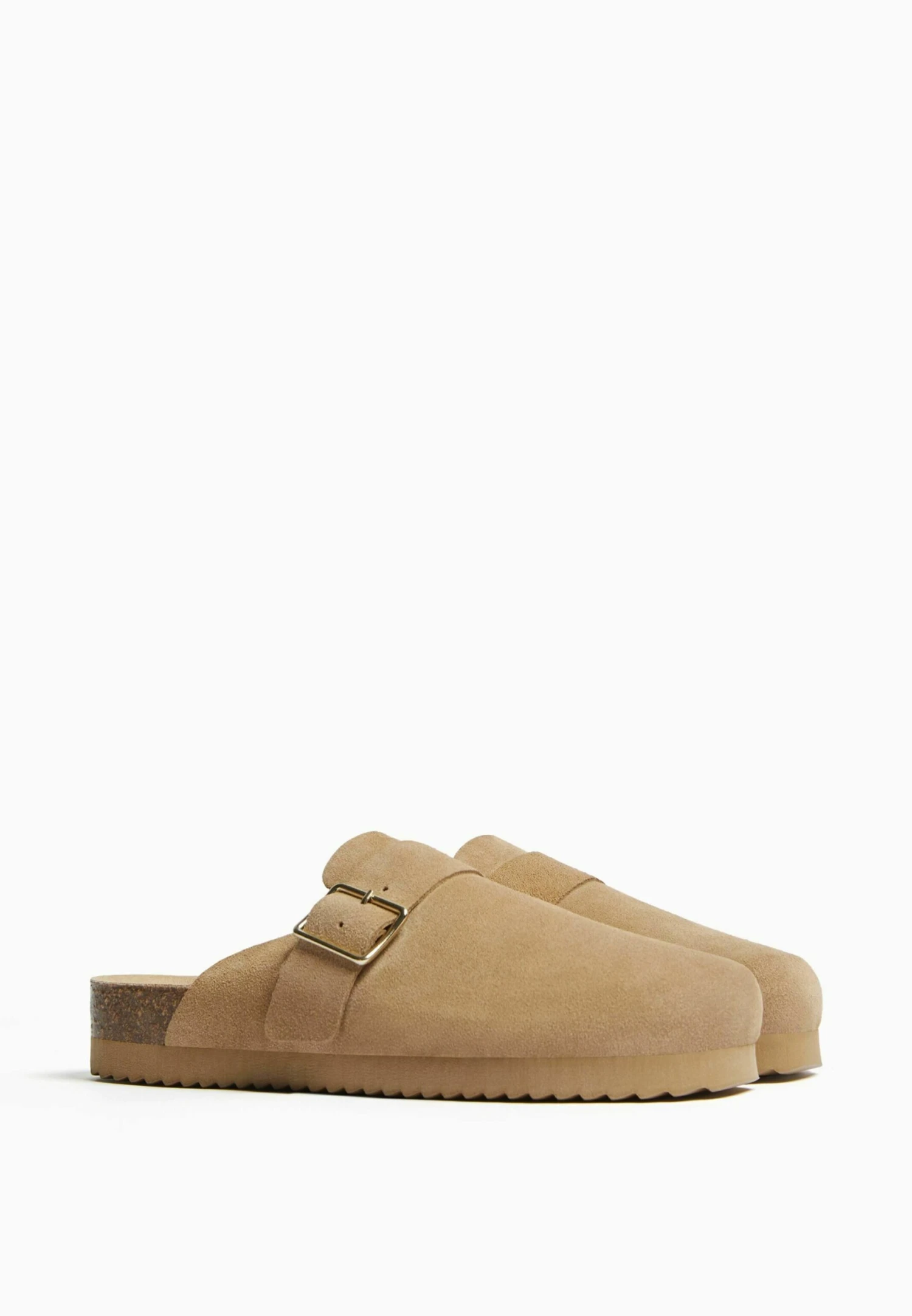 BERSHKA Pantofole - Sand 5 BERSHKA Pantofole - Sand - immagine 5