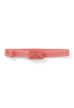 Elastic Belt WithBuckle - Cintura - Pink