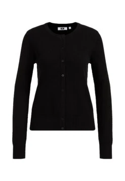 WE FASHION Met Structuur - Cardigan - Black -Moda Femminile 6a51b451a4cf4effae798e37b284c764