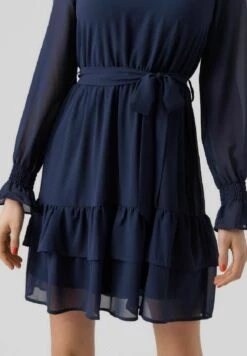 Vero Moda Vestito EstivoNavy Blazer Donna Vestiti VE121C3TQ-K11 -Moda Femminile 6afd37fbb73c48aab985312c70ba7068