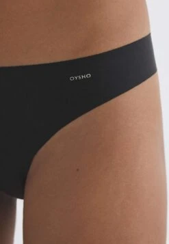 Oysho 3 Laser Cut Microfibre- Perizoma - Black 6 Oysho 3 Laser Cut Microfibre- Perizoma - Black -Moda Femminile 6b87ea0267b74dcc879af736599c1681