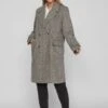 Vila Vihynda L SCappotto ClassicoBirch Black Donna Cappotti V1021U0HT-C11