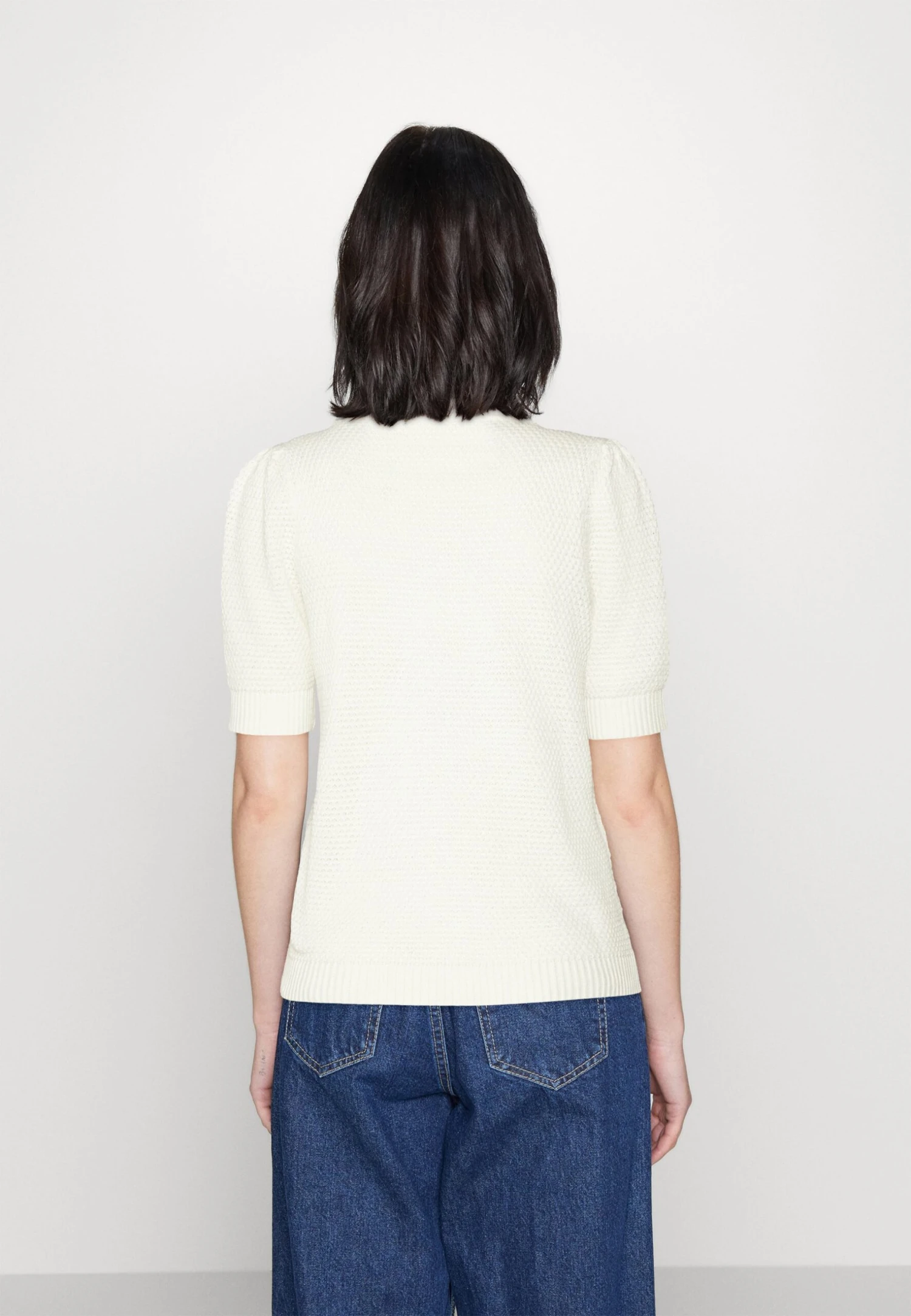 Vila Vidalo O Neck - T-Shirt Con Stampa - White Alyssum 3 Vila Vidalo O Neck - T-Shirt Con Stampa - White Alyssum - immagine 3