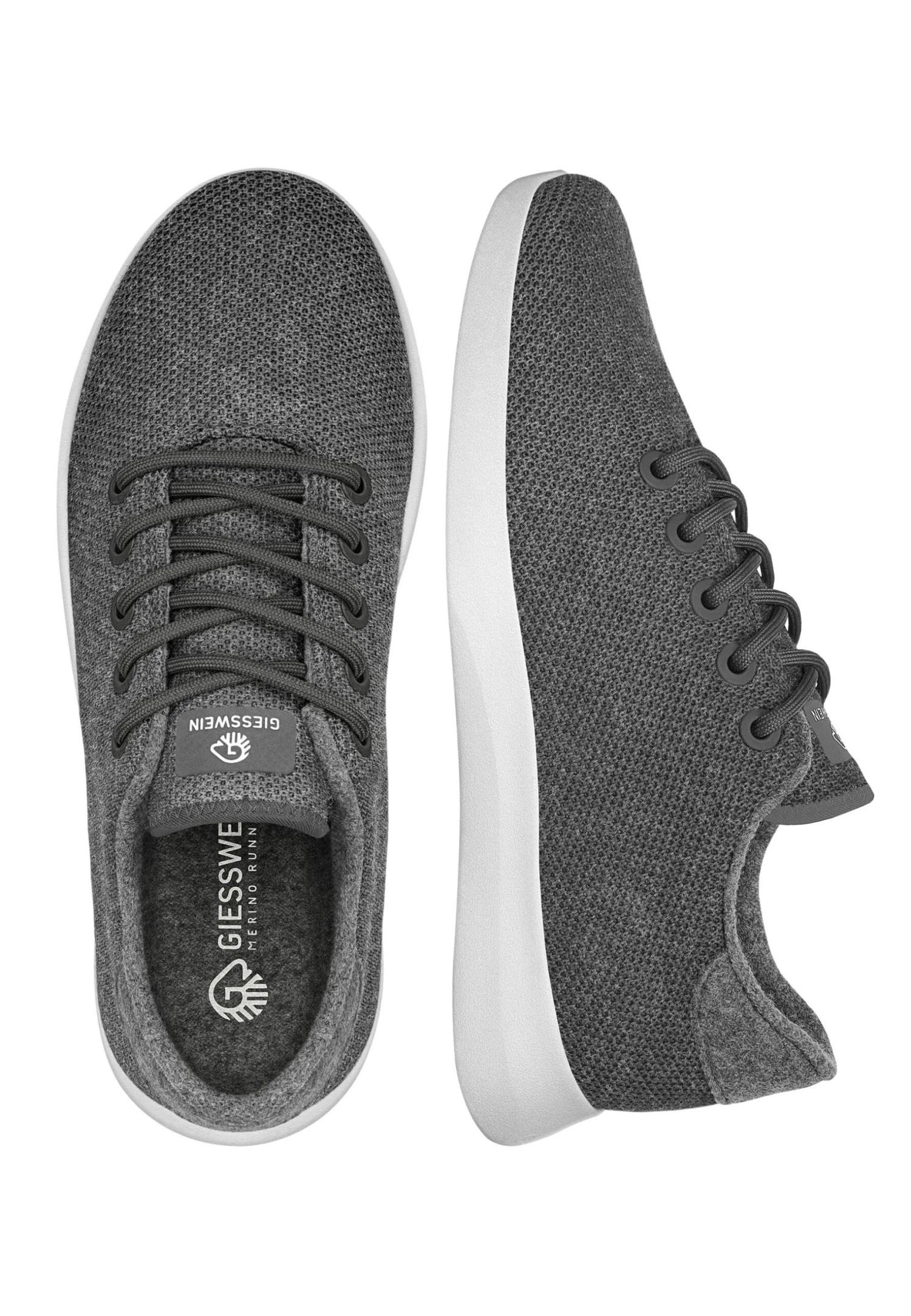 Giesswein Merino Wool Knit Women - Sneakers Basse - Gray 3 Giesswein Merino Wool Knit Women - Sneakers Basse - Gray - immagine 3