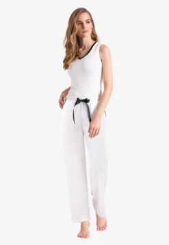 Julie PigiamaWhite Donna Intimo Notte E Loungewear MNL81P00Y-A11