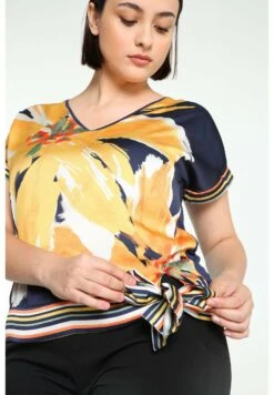 Gestreiftem Bund UntenCamicettaNavy Donna Camicie E Bluse C5E21E0NC-K11 -Moda Femminile 74e84258e23b43a2b444456a4fc8ac93