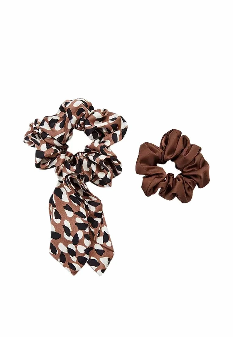 Scrunchies Set Isabelle2 Pack With BowAccessori CapelliLight Brown Donna Gioielli MPL51L000-O11 1 Scrunchies Set Isabelle2 Pack With BowAccessori CapelliLight Brown Donna Gioielli MPL51L000-O11
