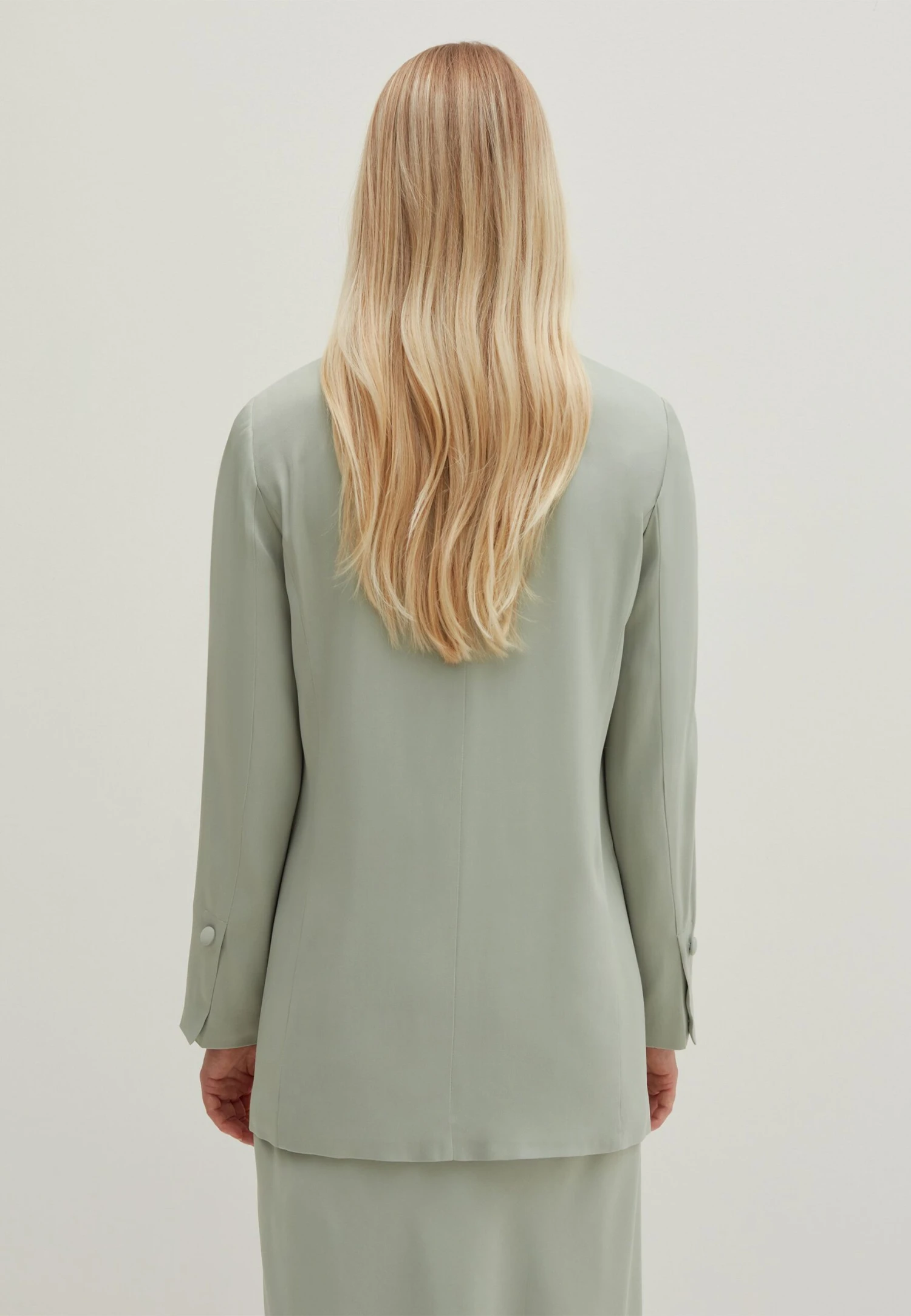 Stefanel Double-BreastedBlazerGreen Donna Giacche E Blazer S5721G023-M11 3 Stefanel Double-BreastedBlazerGreen Donna Giacche E Blazer S5721G023-M11 - immagine 3