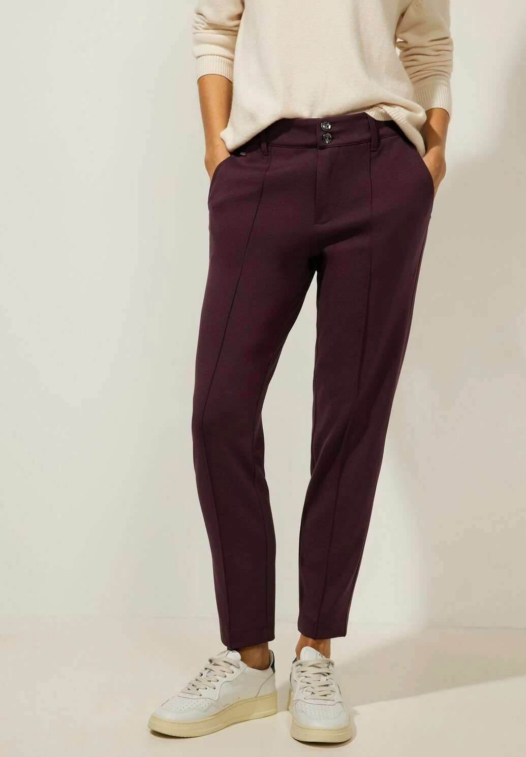 STREET ONE Casual Fit- Pantaloni - Braun 1 STREET ONE Casual Fit- Pantaloni - Braun