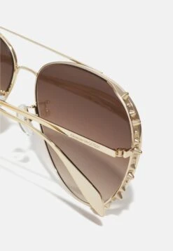 Alexander McQueen UnisexOcchiali Da SoleGold-Coloured/Brown Donna Occhiali Da Sole 6AL54K01E-F11 -Moda Femminile 7d4203148a504905be61db9a013f5c48