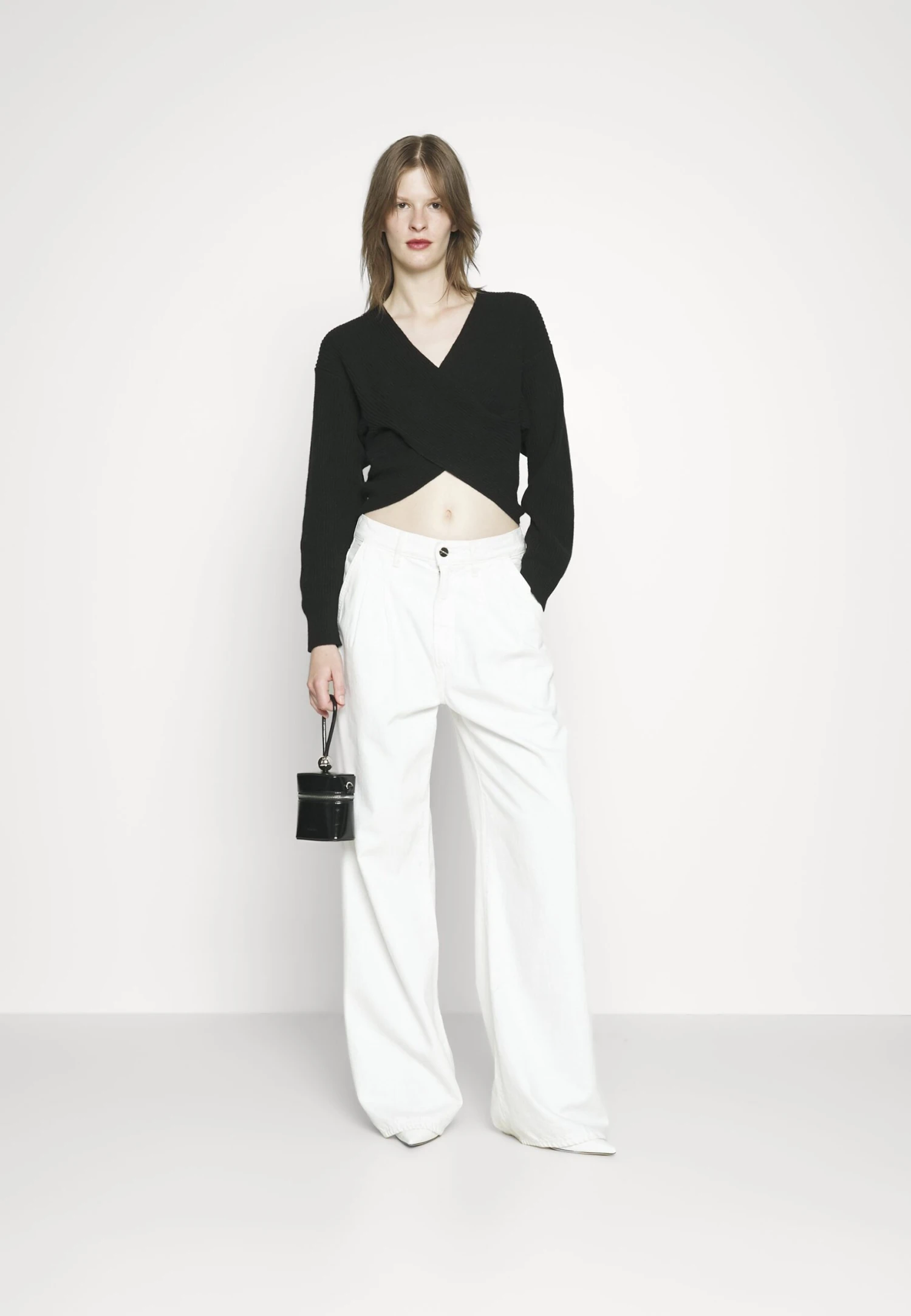 Marella Scanno - Maglietta A Manica Lunga - Black 2 Marella Scanno - Maglietta A Manica Lunga - Black - immagine 2