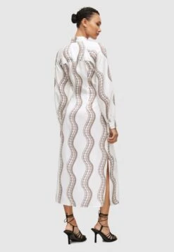 AllSaints Clanetta Leticia DreAbito A CamiciaWhite Donna Vestiti A0Q21C0SA-A11 -Moda Femminile 8a83b143c62f4a95853ea54ec37162a1